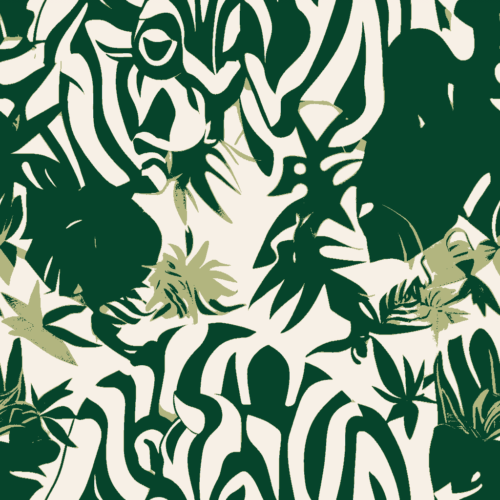 Pandas Bacchanal in Verdigris