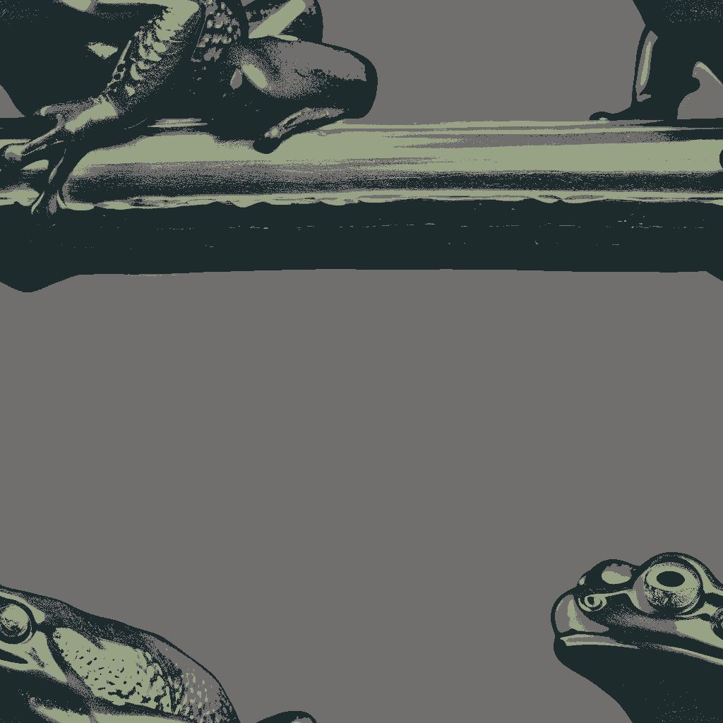 Frogs Saunter in Greige
