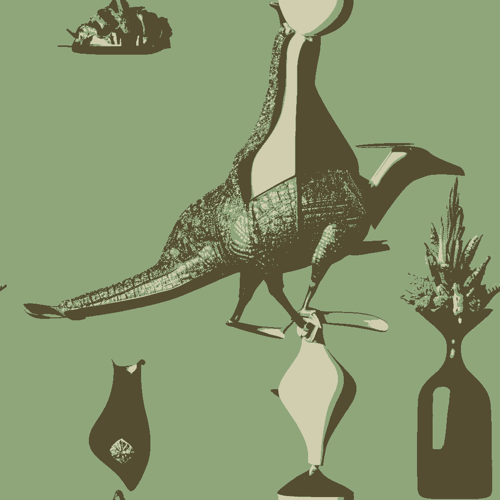 Giraffes Toast in Sage