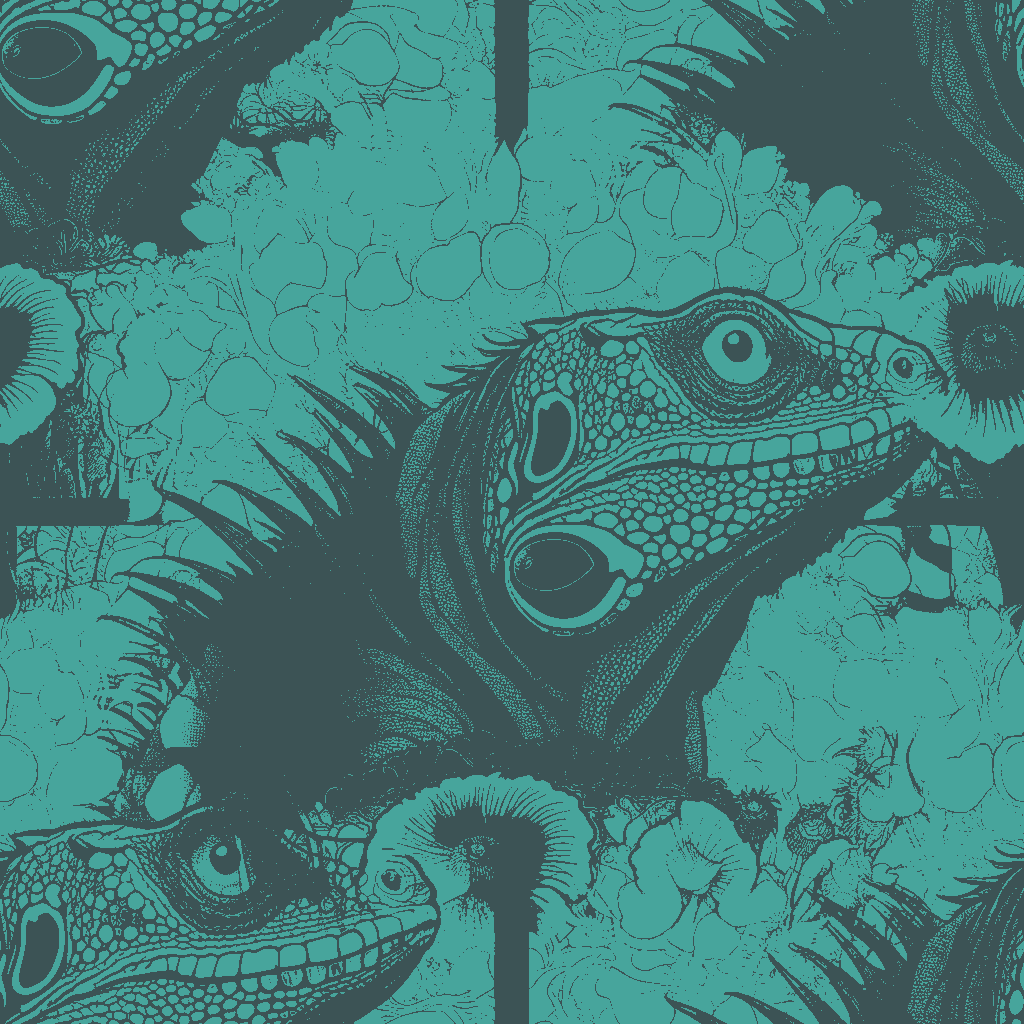 Iguanas Slumber in Rosewood