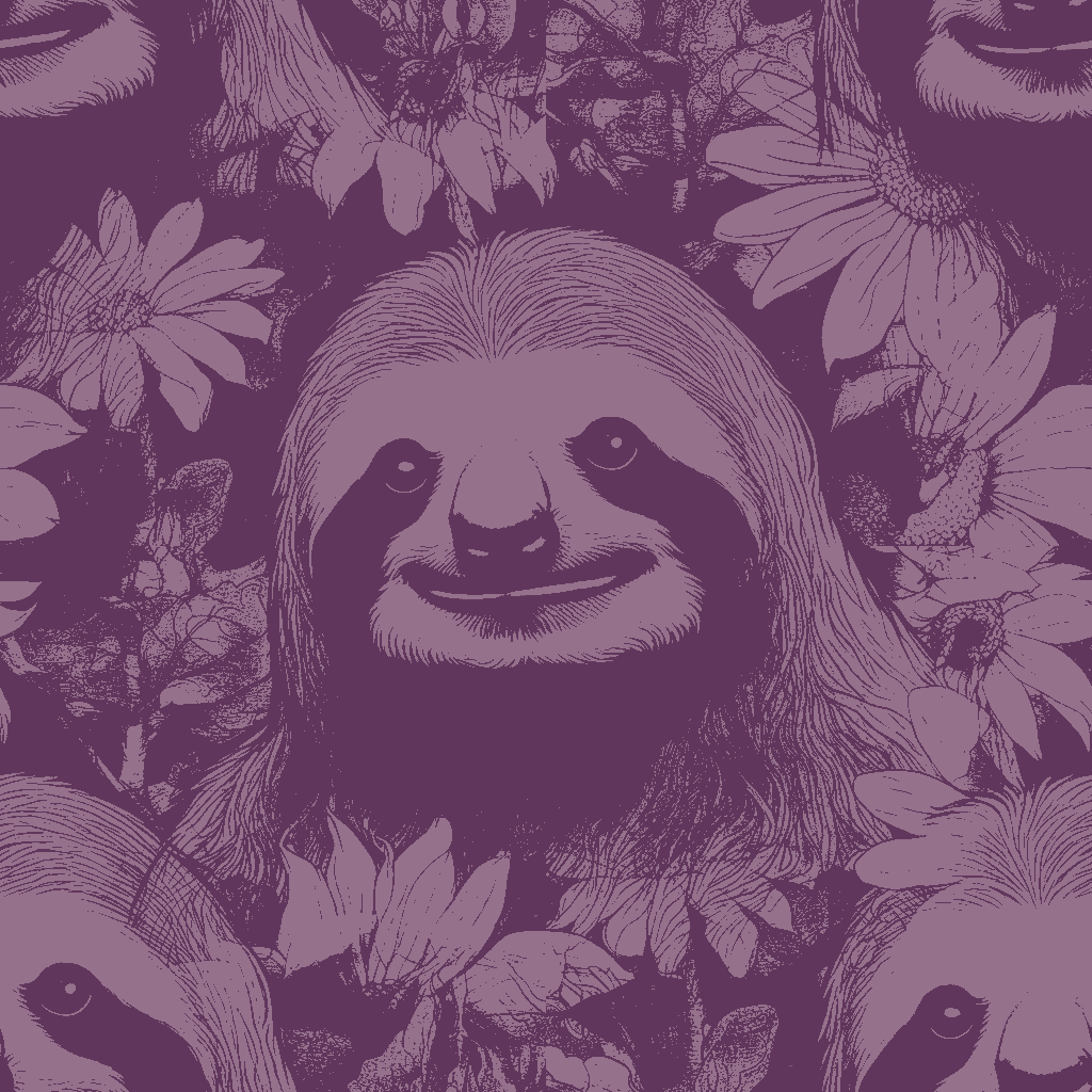 Sloths Drift in Rosewood
