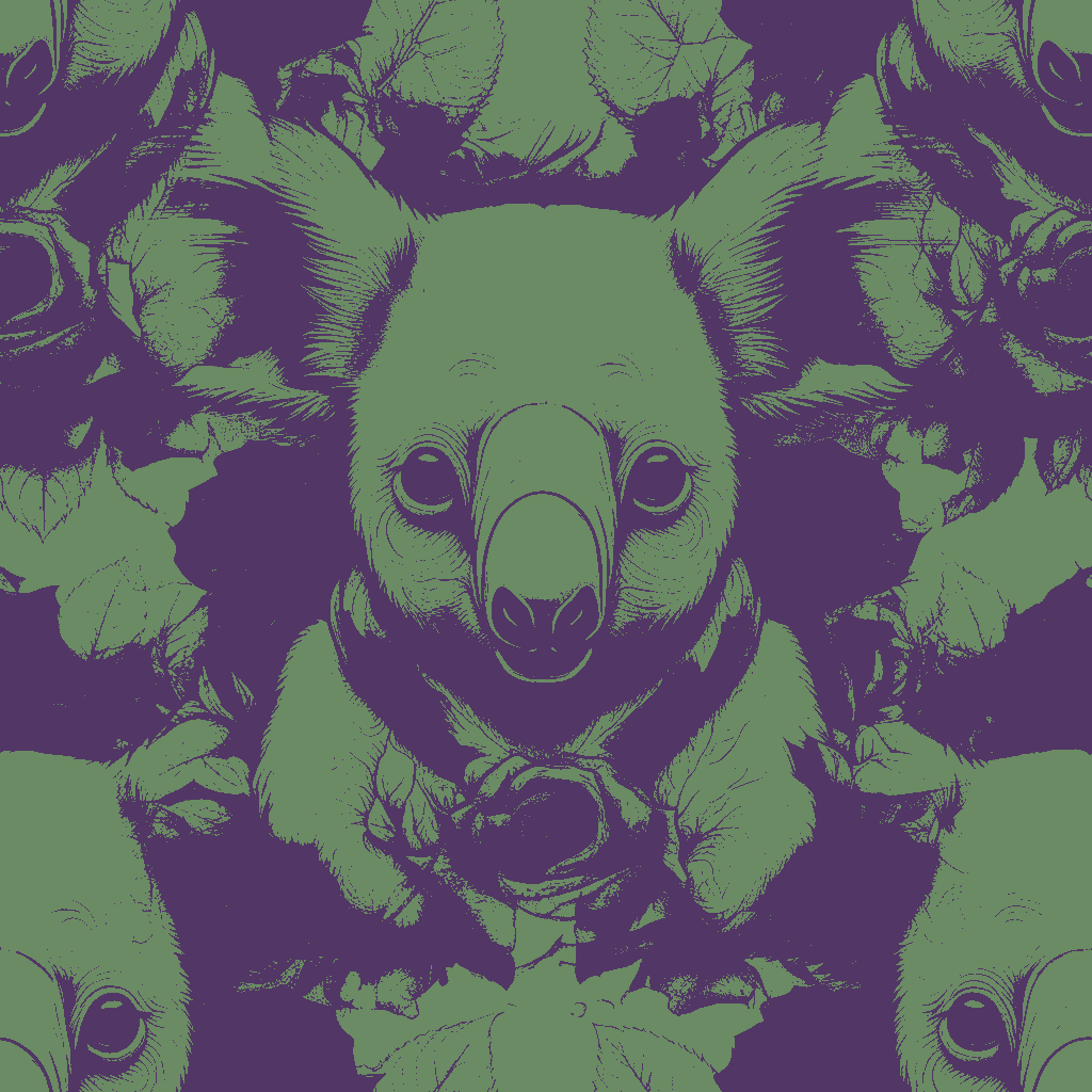 Koalas Drift in Rosewood