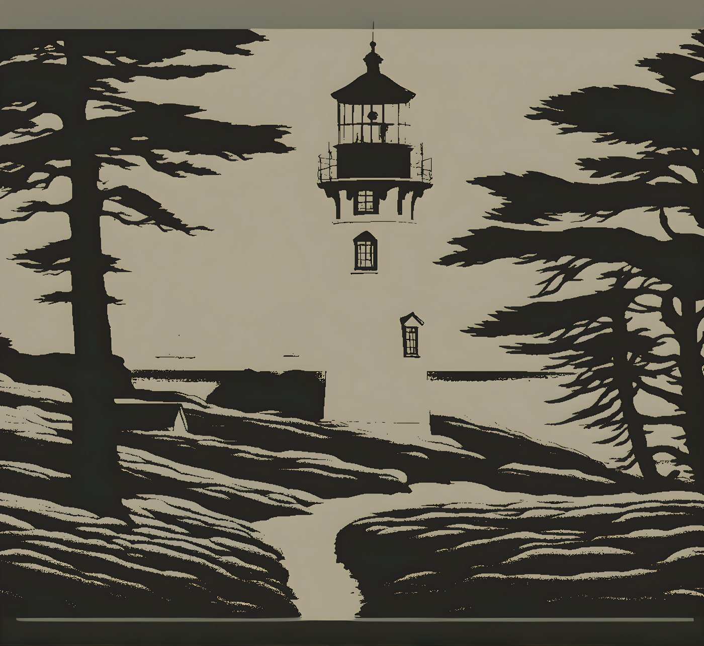 room-size scenic mural at 12ft x 11ft