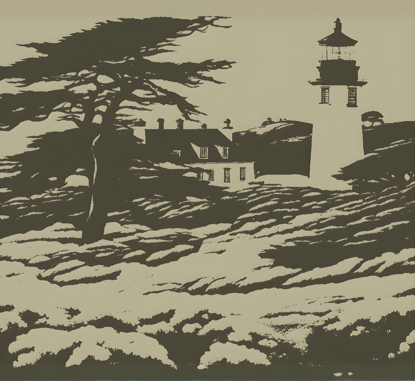room-size scenic mural at 12ft x 11ft