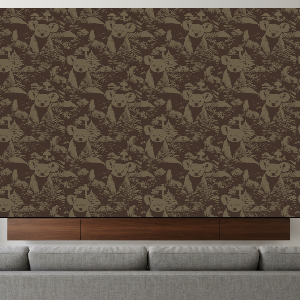 Koalas Daydream in Loden — residential