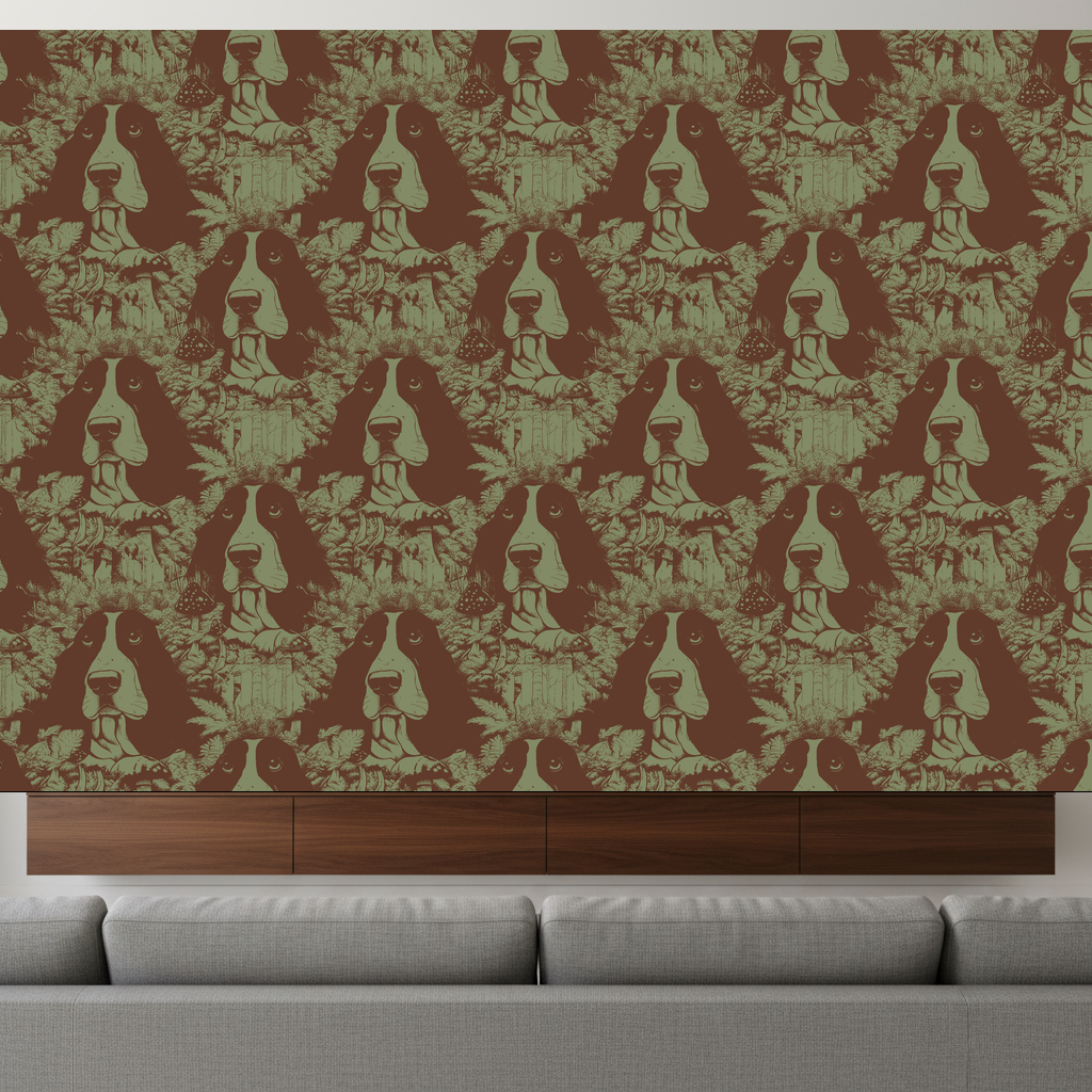 Dogs Halcyon in Olive — residential