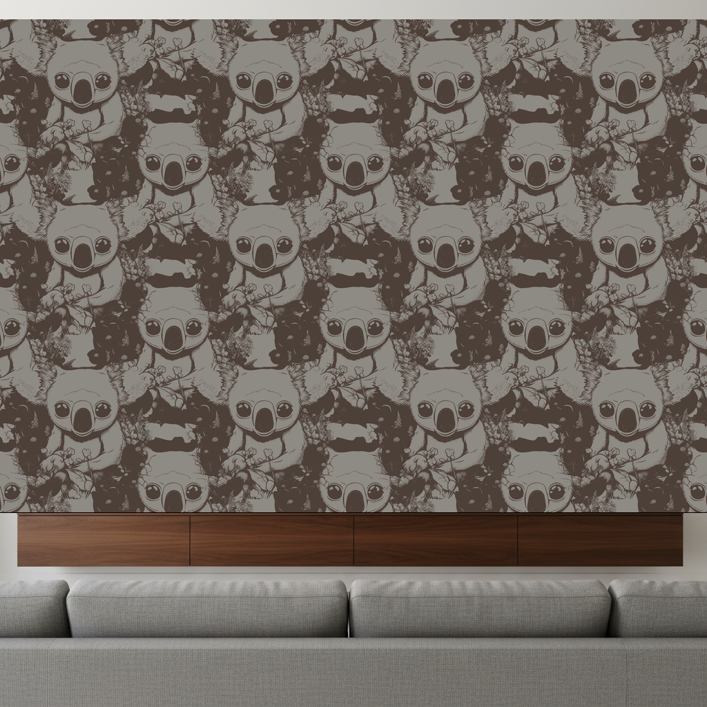 Koalas Repose in Pewter — residential