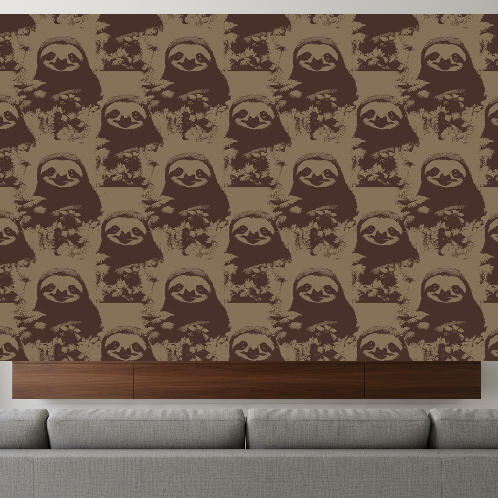 Sloths Haze in Amber — residential