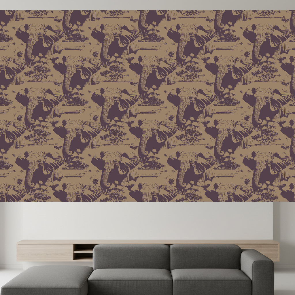 Elephants Tipple in Amber — residential