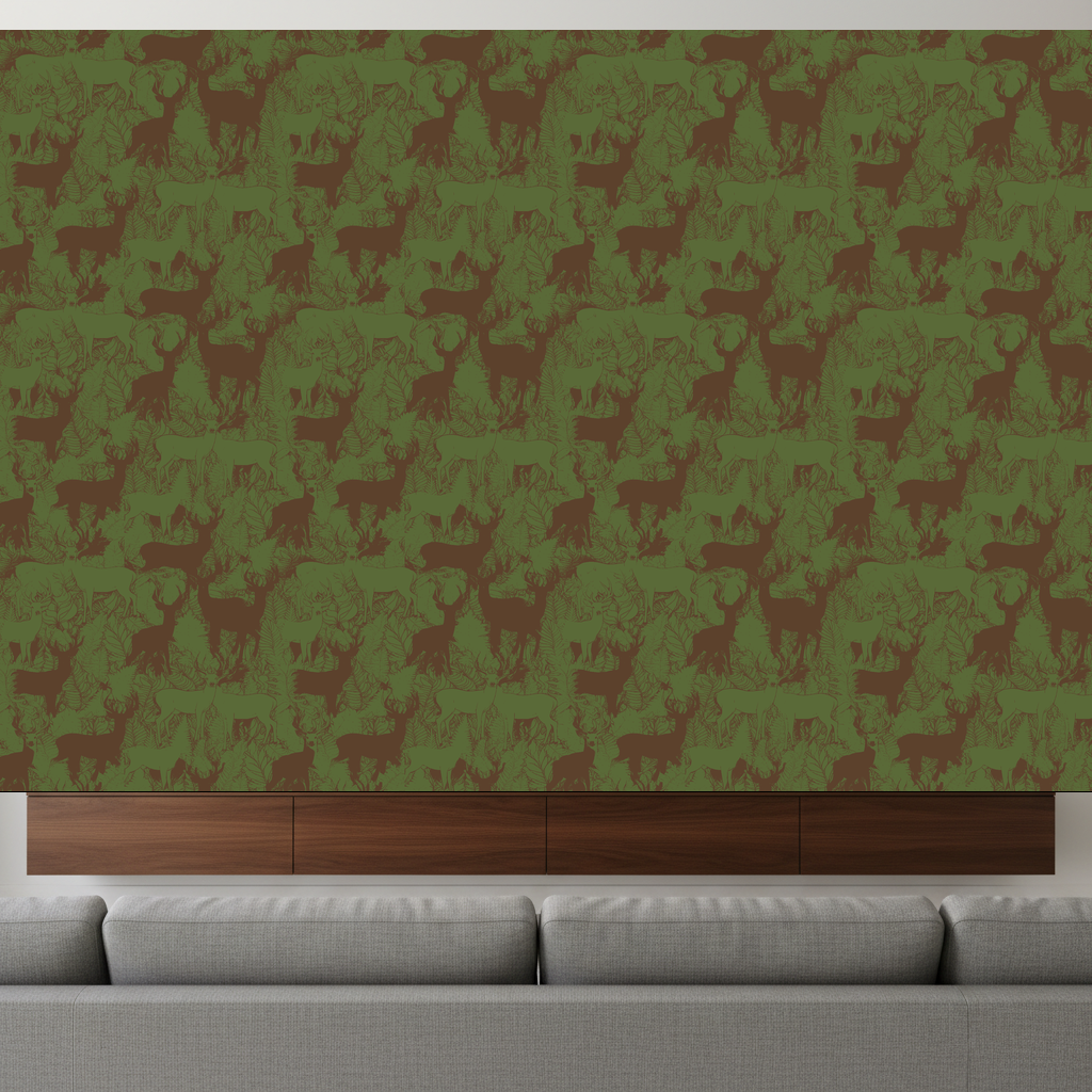 Deer Idyll in Bottle Green — residential