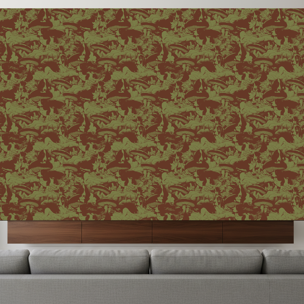 Dogs Reverie in Olive — residential