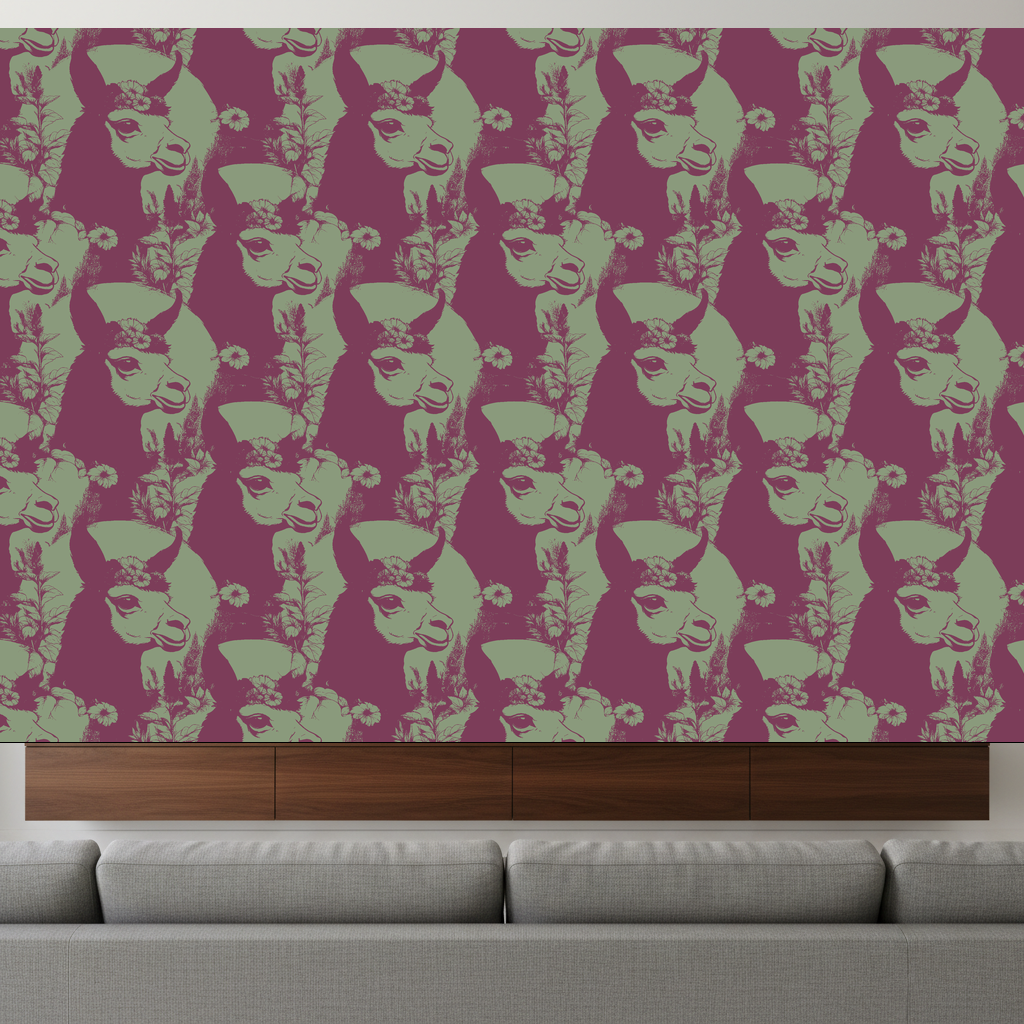 Llamas Slumber in Sage — residential