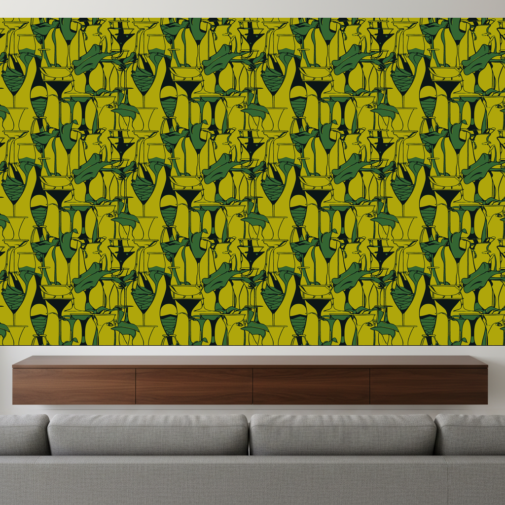 Giraffes Revel in Olive — residential
