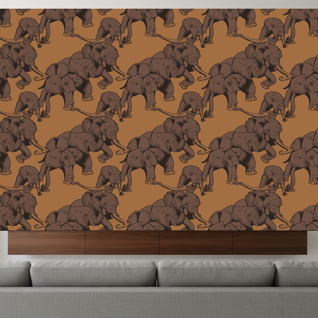 Elephants Revel in Amber — residential