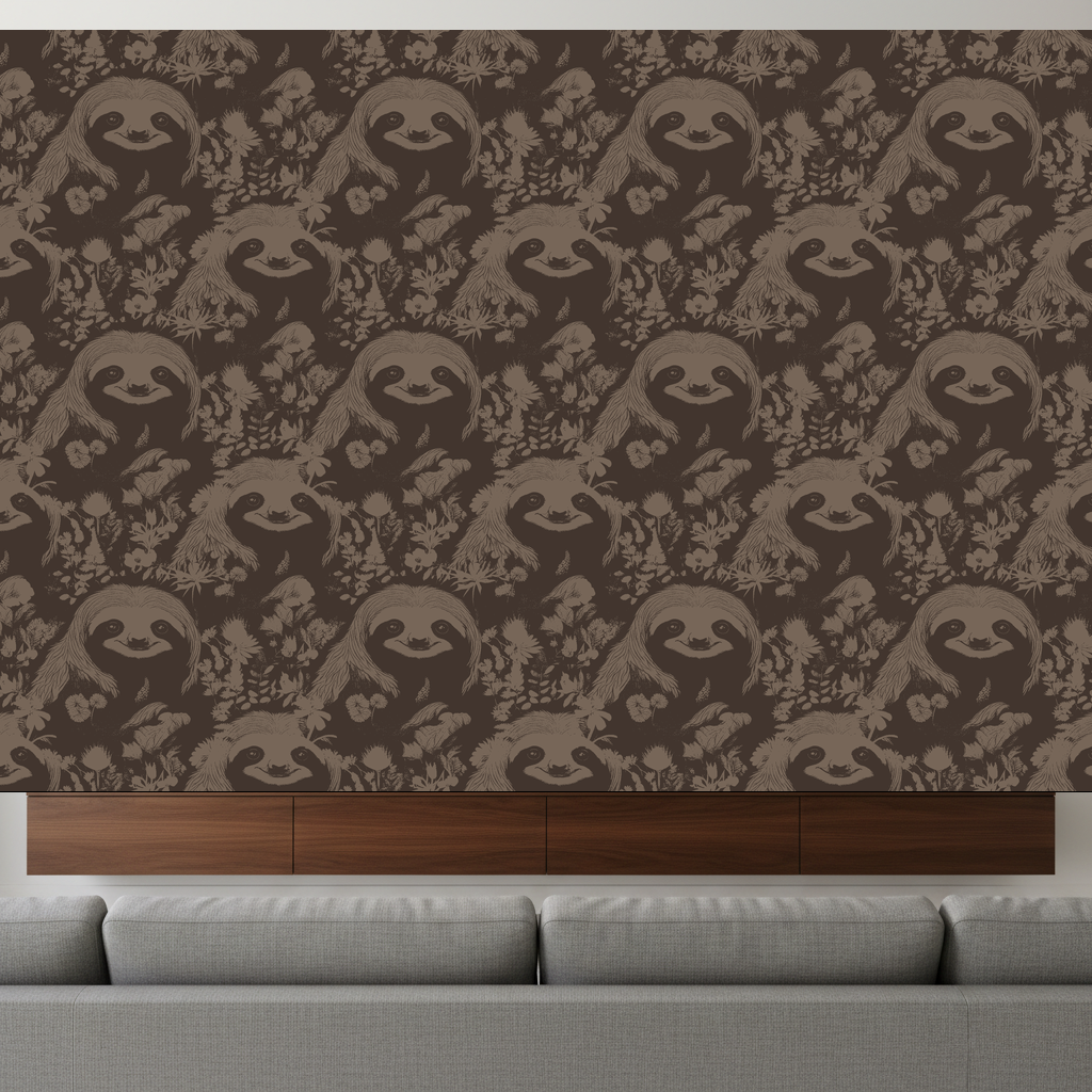 Sloths Halcyon in Terracotta — residential
