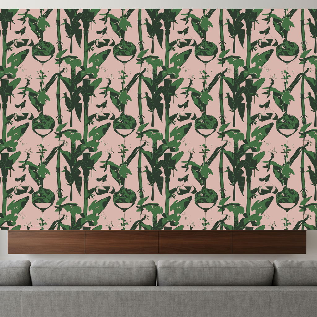 Capybaras Folly in Blush — residential