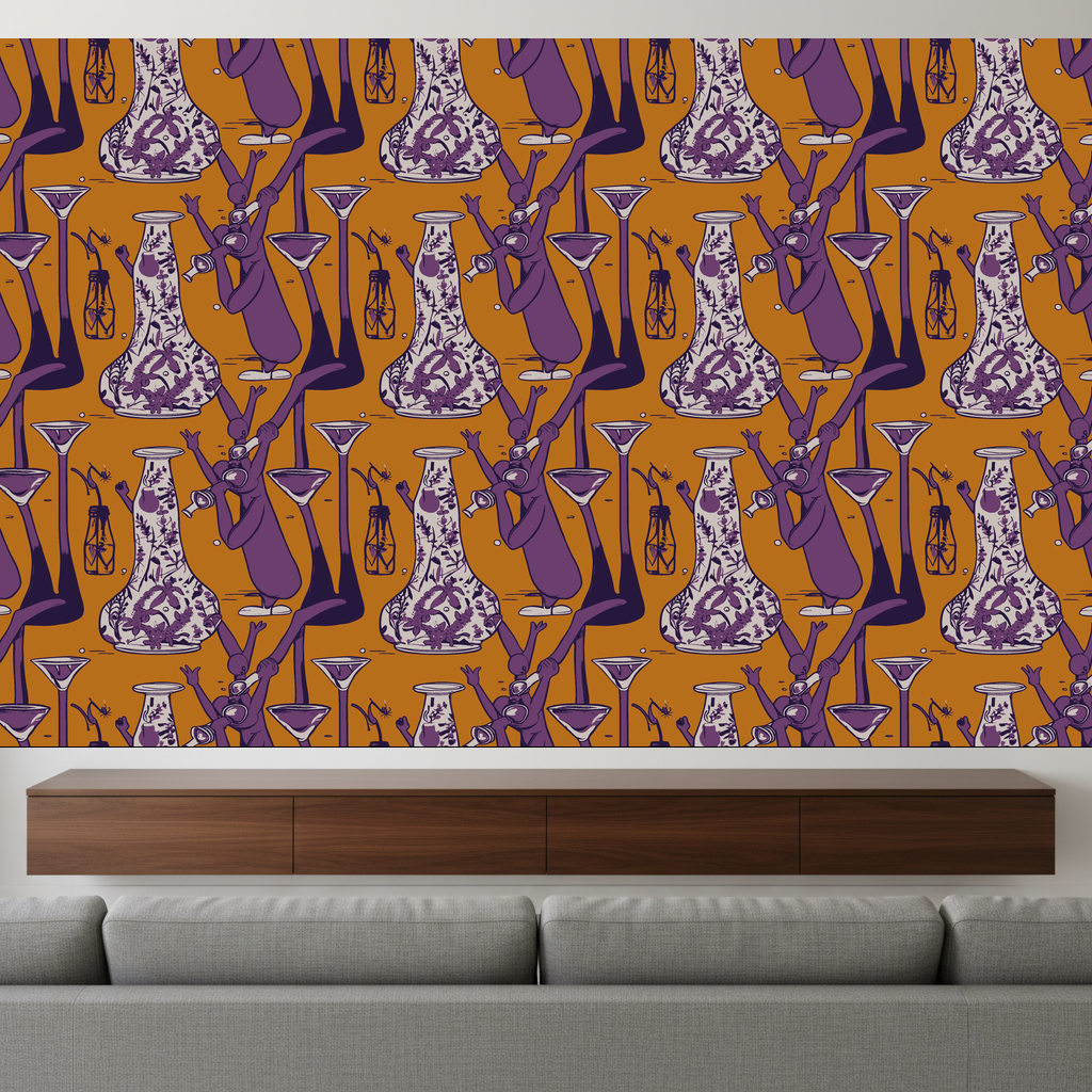 Orangutans Bacchanal in Amber — residential
