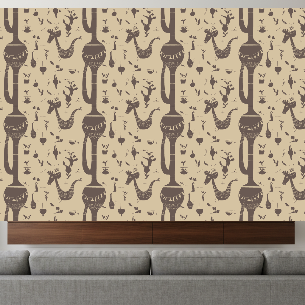 Deer Bacchanal in Chamois — residential