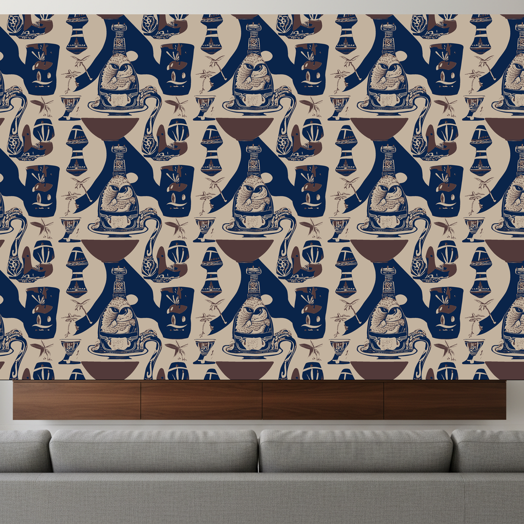 Cats Bacchanal in Apricot — residential