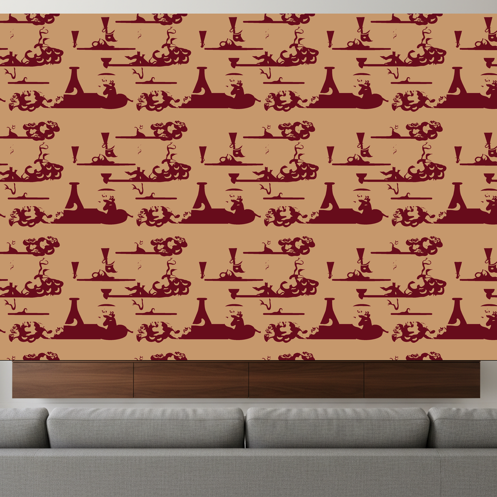 Elephants Revel in Apricot — residential