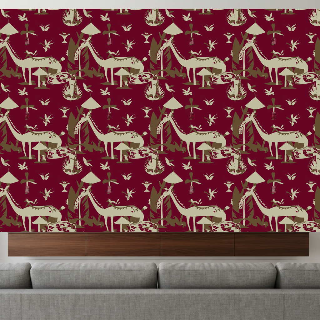 Giraffes Revel in Garnet — residential