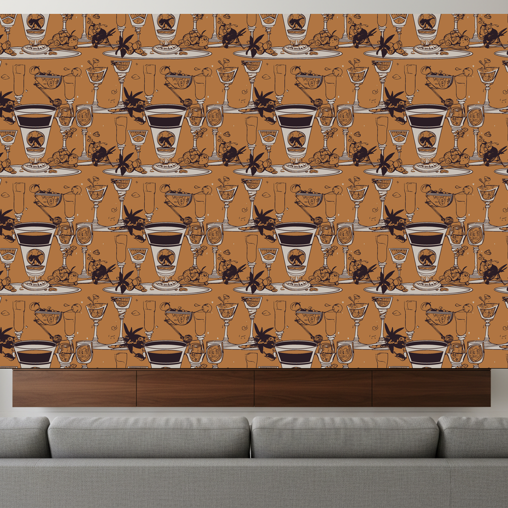 Sloths Saunter in Amber — residential