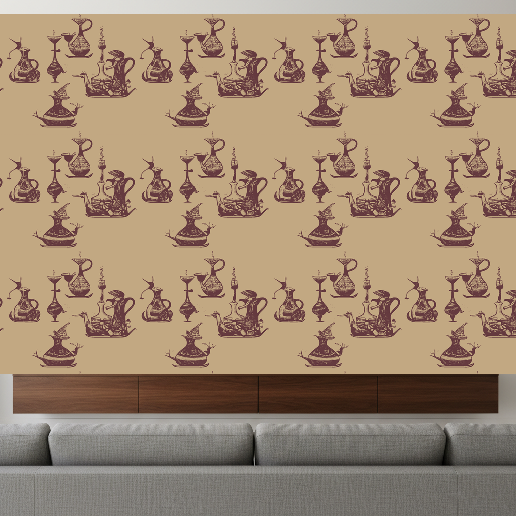 Giraffes Tipple in Chamois — residential