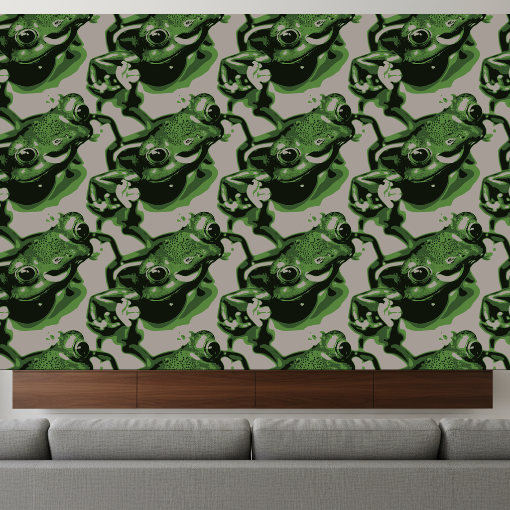 Frogs Tipple in Apricot — residential