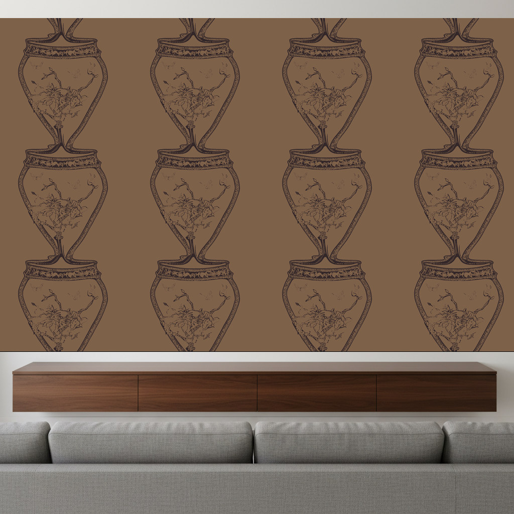 Giraffes Soirée in Amber — residential