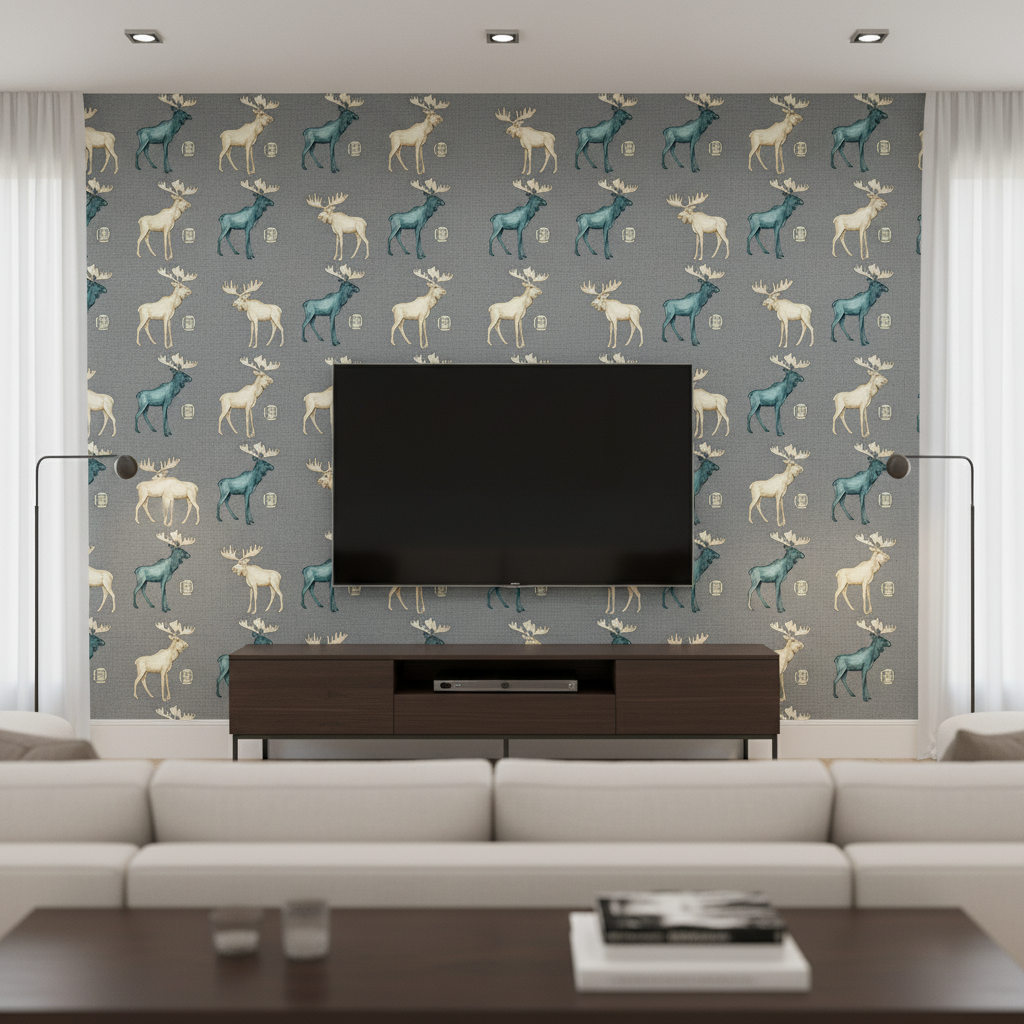 Moose Folly in Pewter — residential