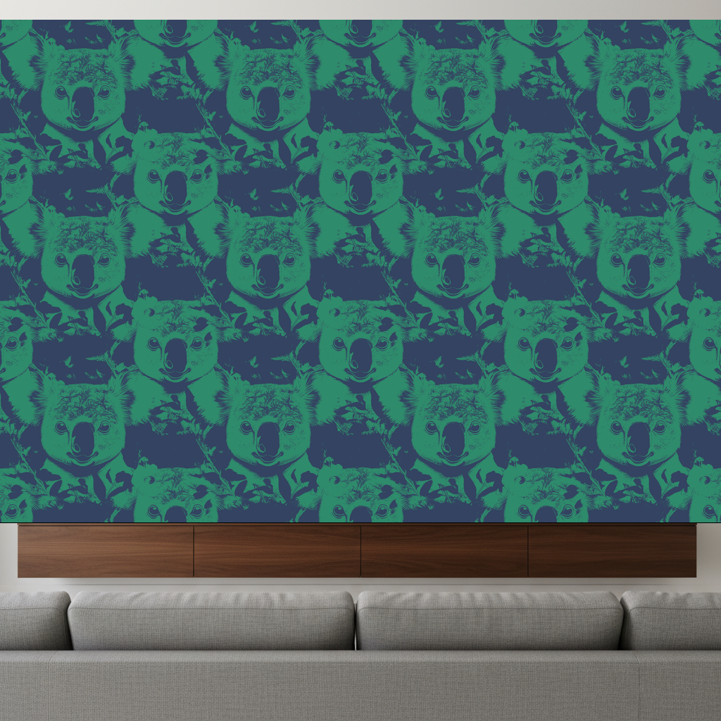 Koalas Halcyon in Plum — residential