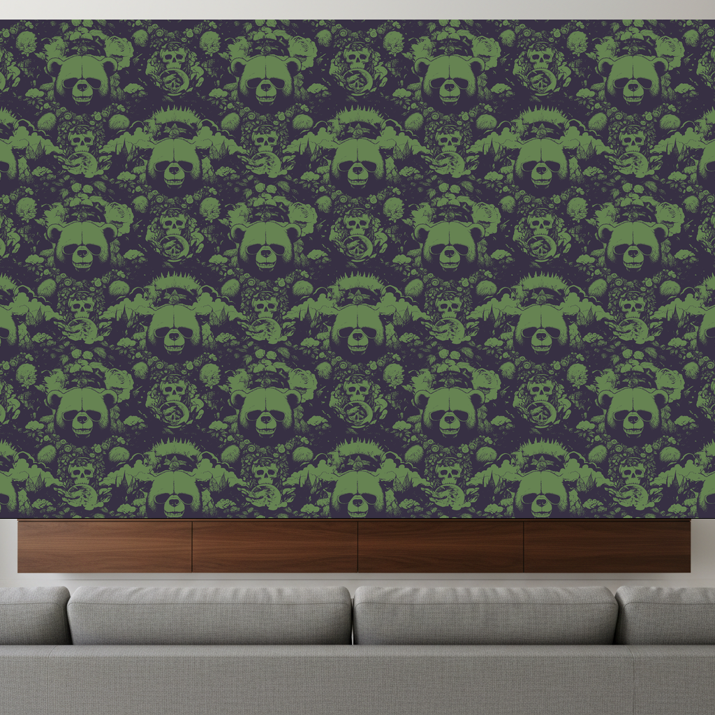Bears Lullaby in Pewter — residential