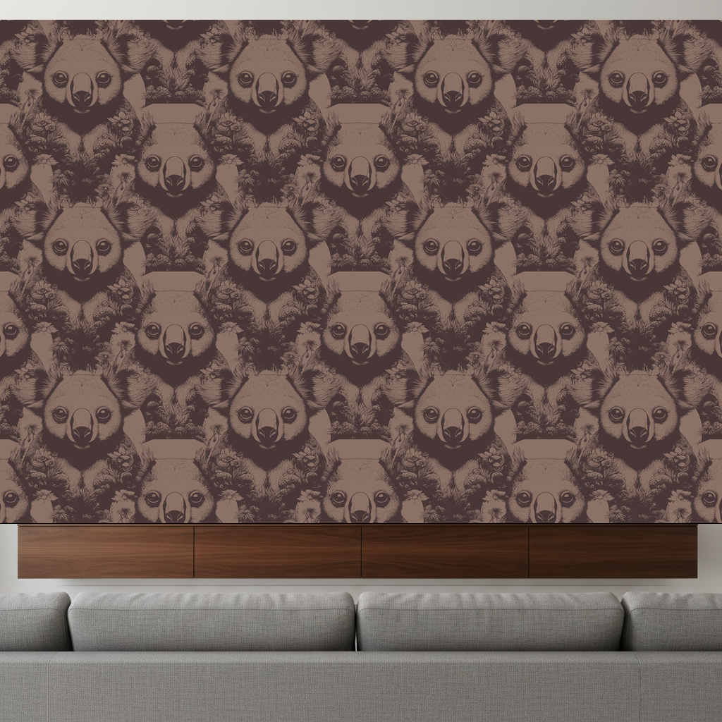 Koalas Lullaby in Claret — residential