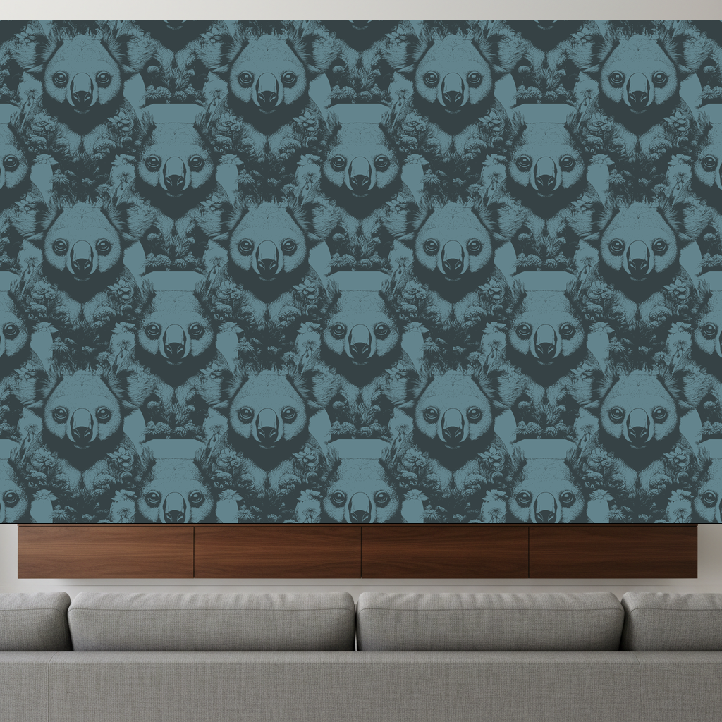 Koalas Slumber in Claret — residential