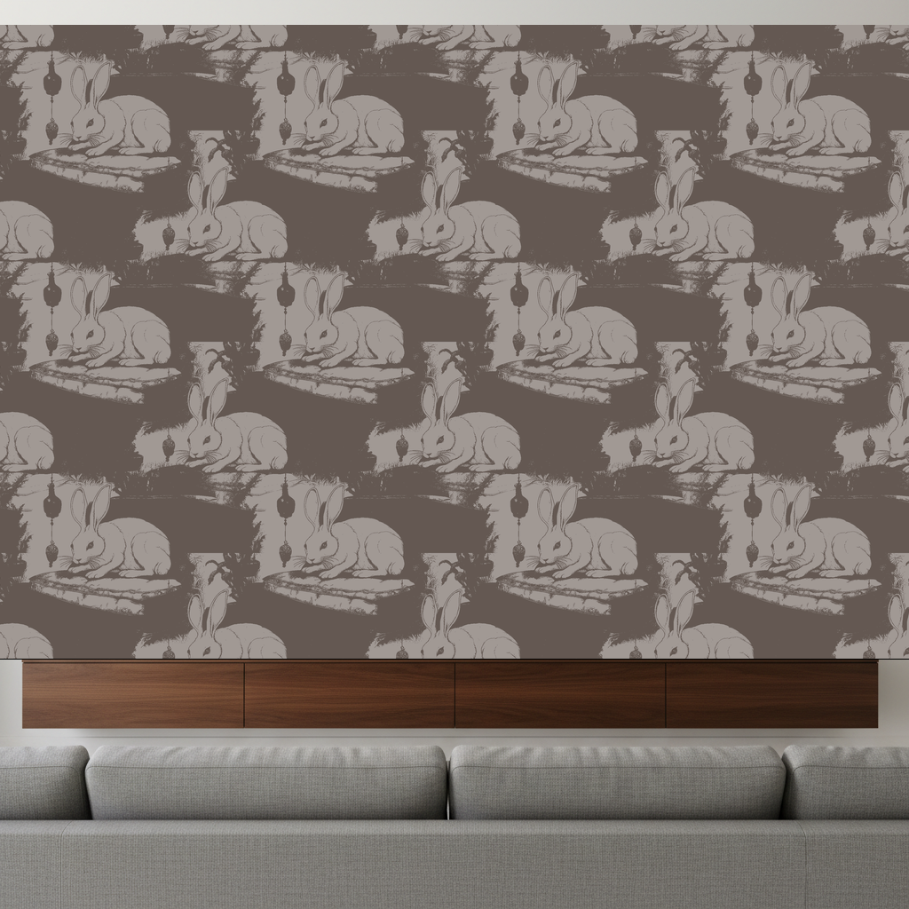 Rabbits Reverie in Claret — residential
