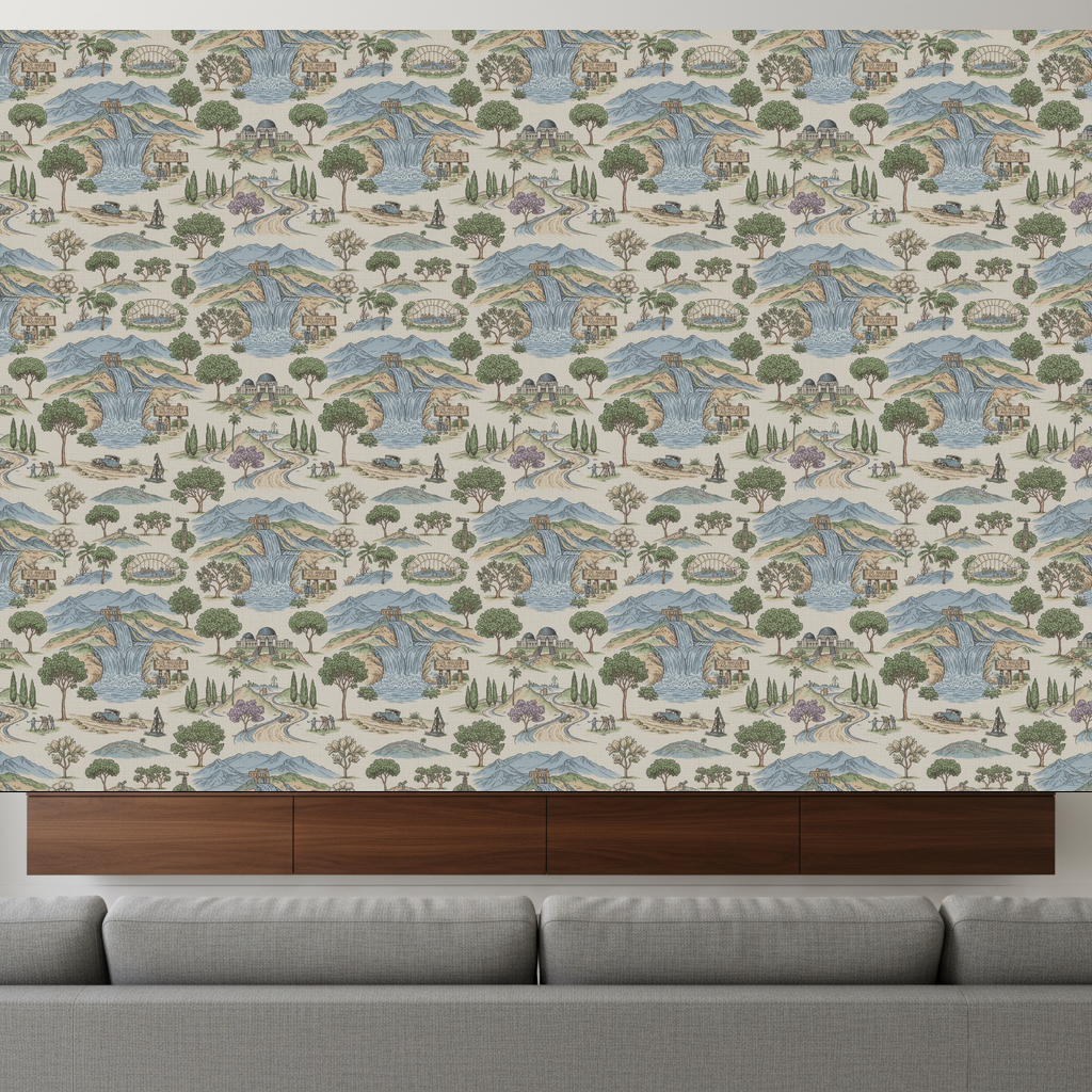 LA Aqueduct Toile — Pacific — residential