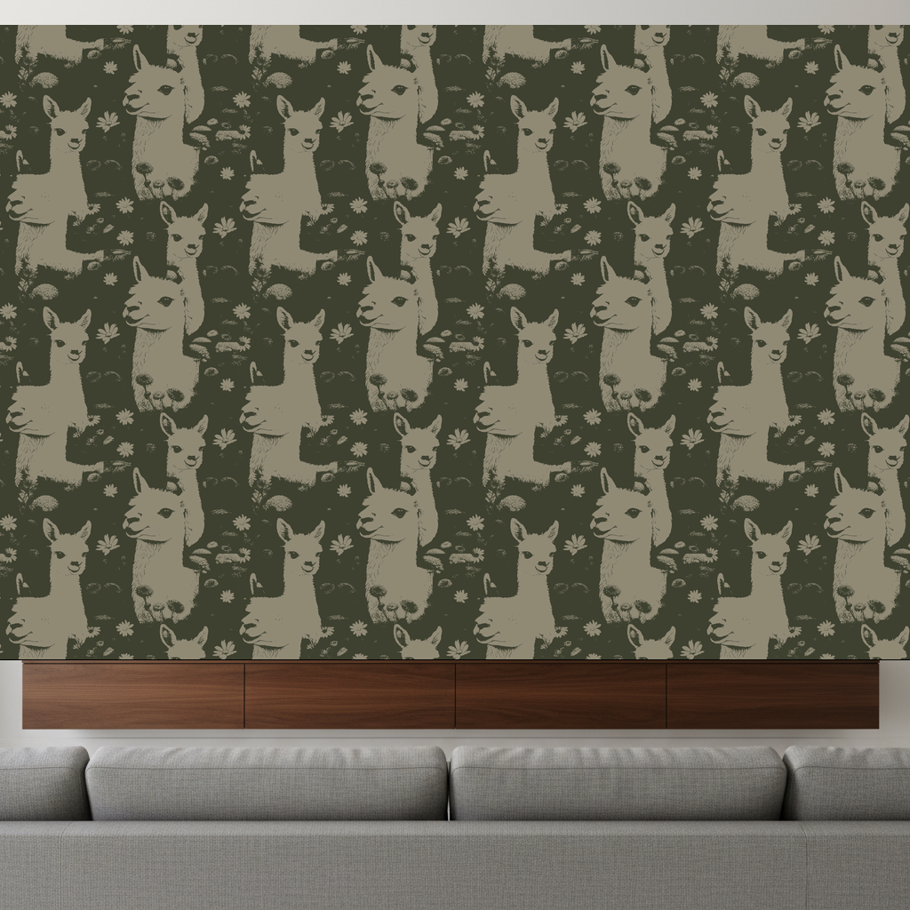 Llamas Idyll in Bottle Green — residential