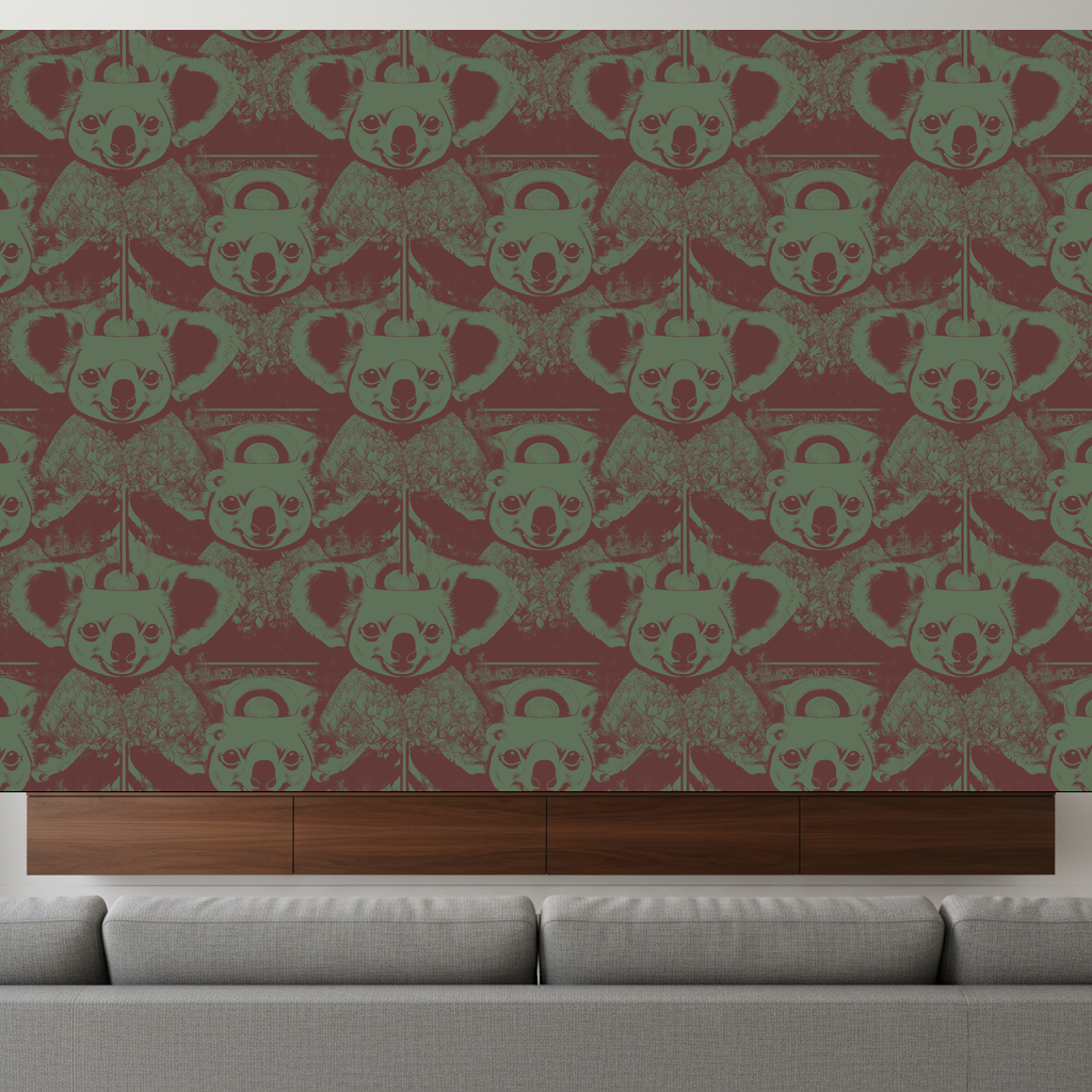Koalas Slumber in Olive — residential