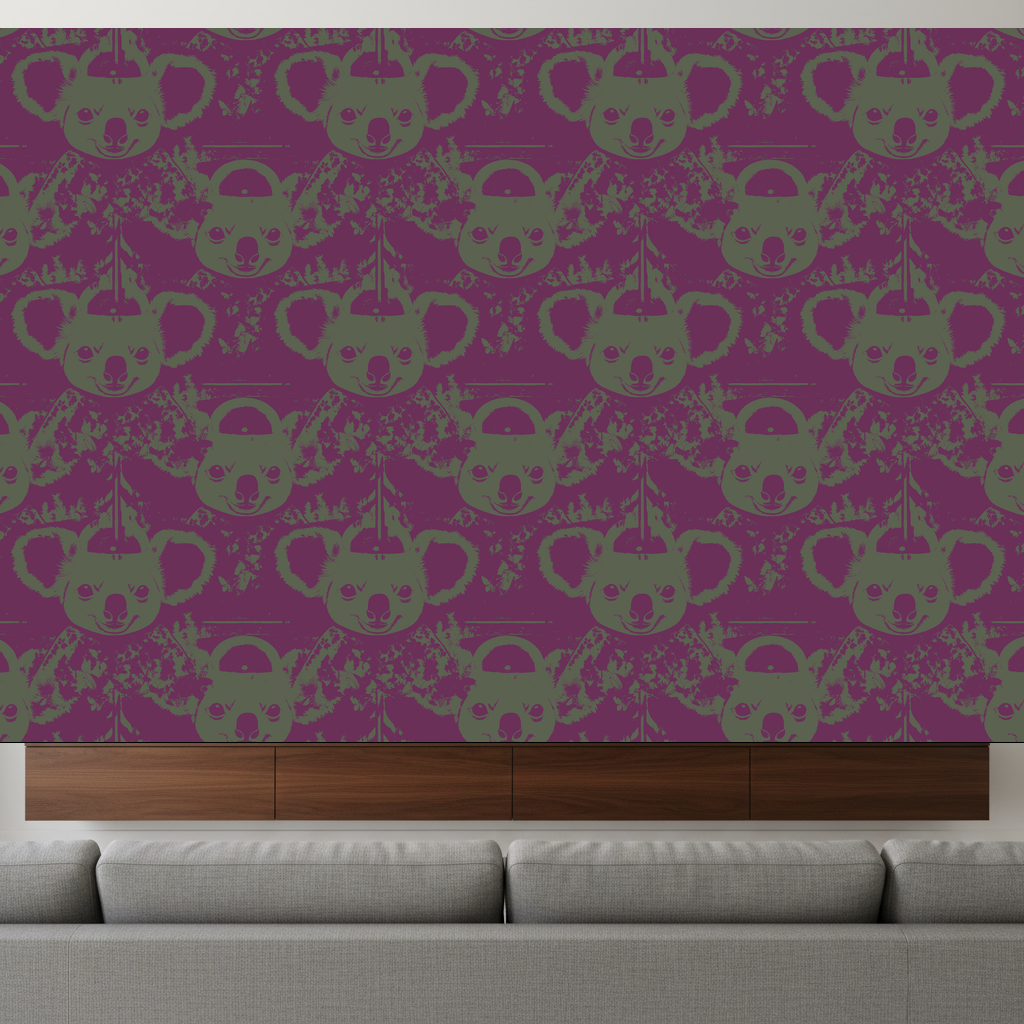 Koalas Halcyon in Olive — residential
