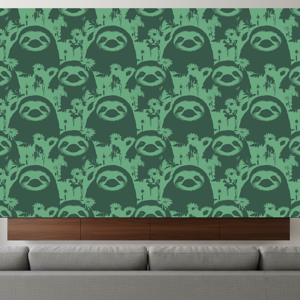 Sloths Daydream in Amber — residential