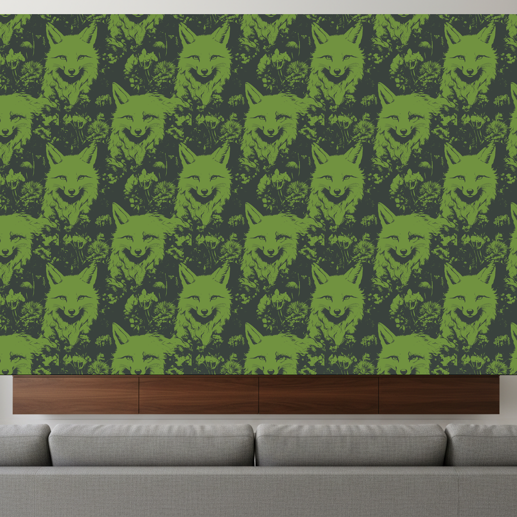Foxes Lullaby in Pewter — residential
