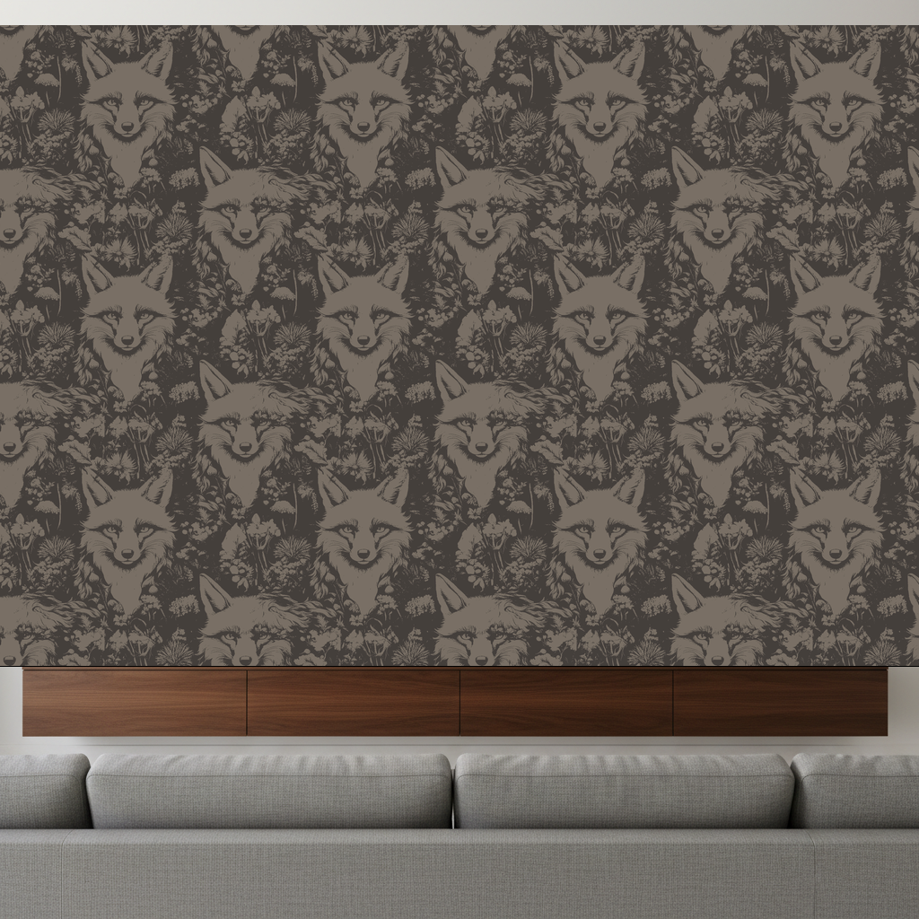 Foxes Slumber in Pewter — residential