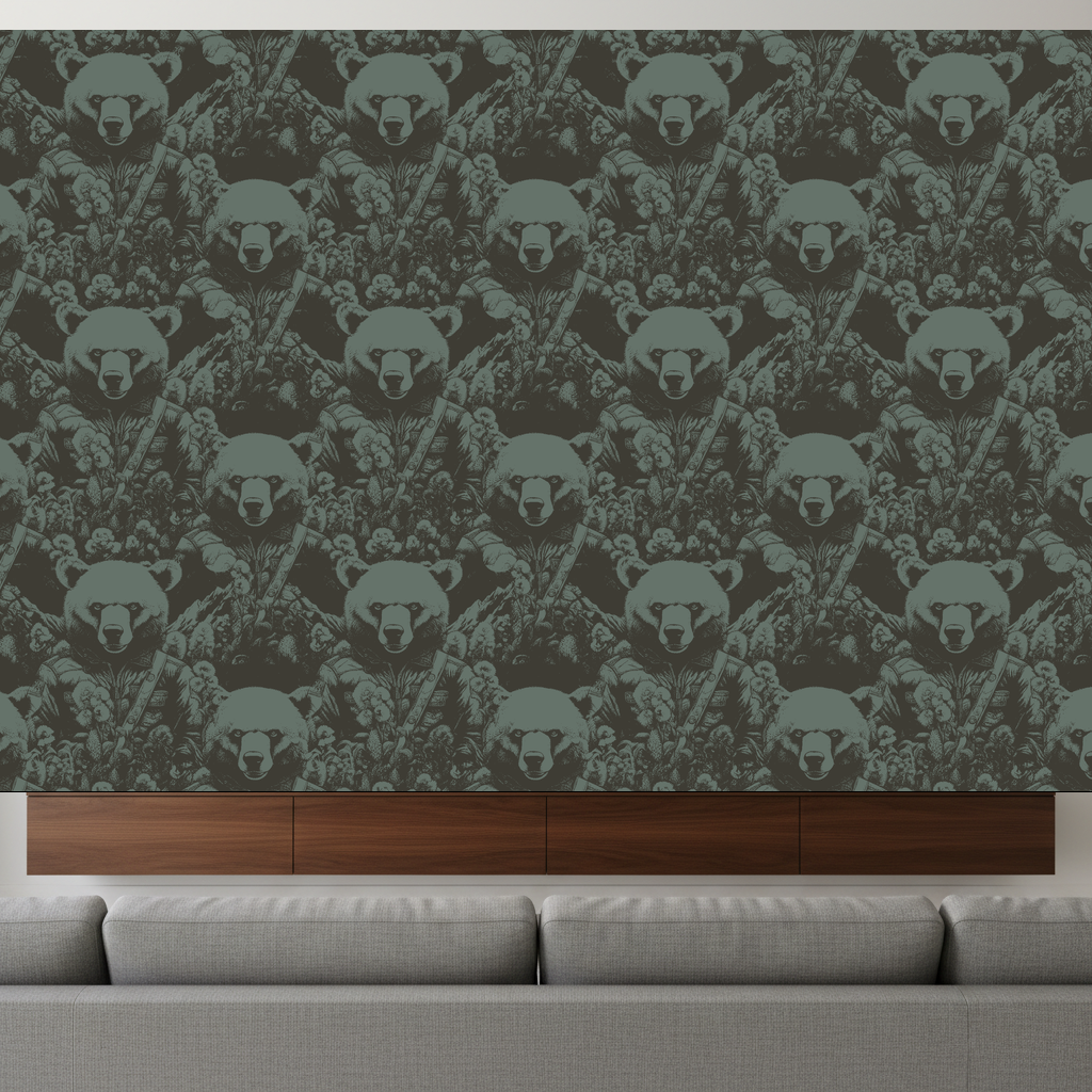 Bears Halcyon in Garnet — residential