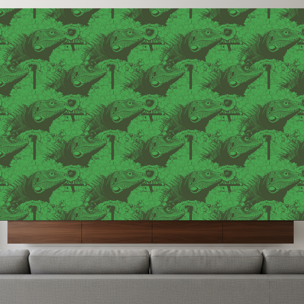 Iguanas Repose in Rosewood — residential