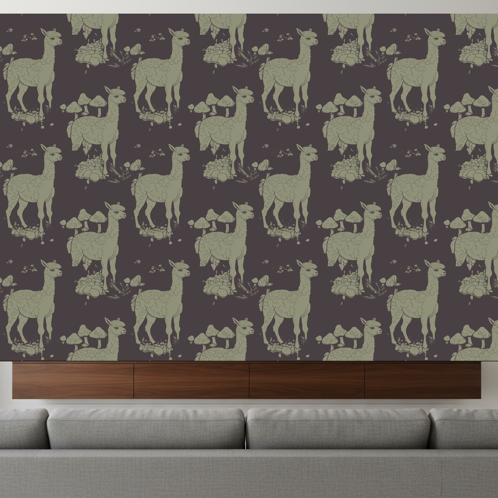 Alpacas Halcyon in Bottle Green — residential