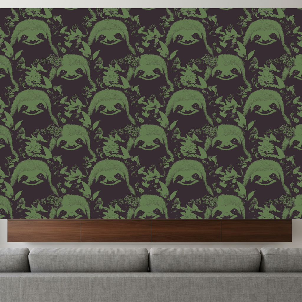 Sloths Haze in Pewter — residential