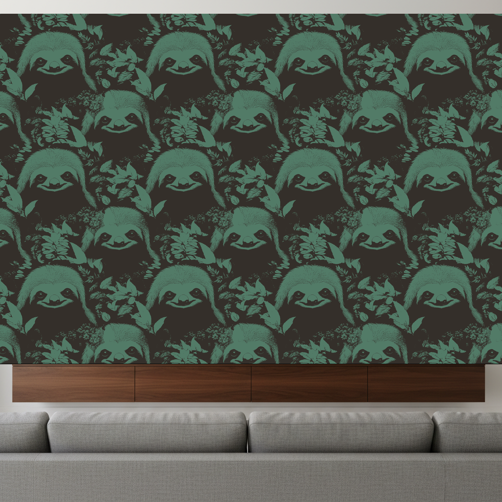 Sloths Reverie in Pewter — residential