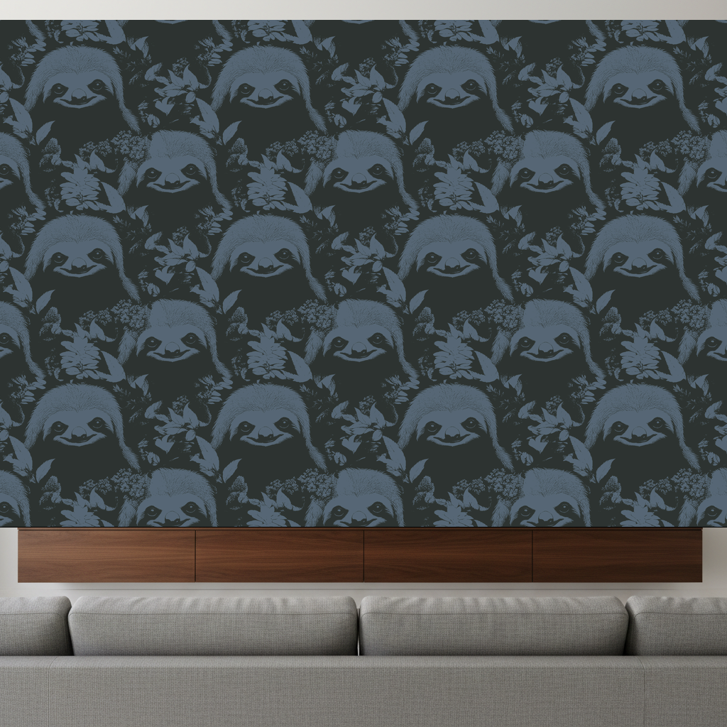 Sloths Halcyon in Pewter — residential