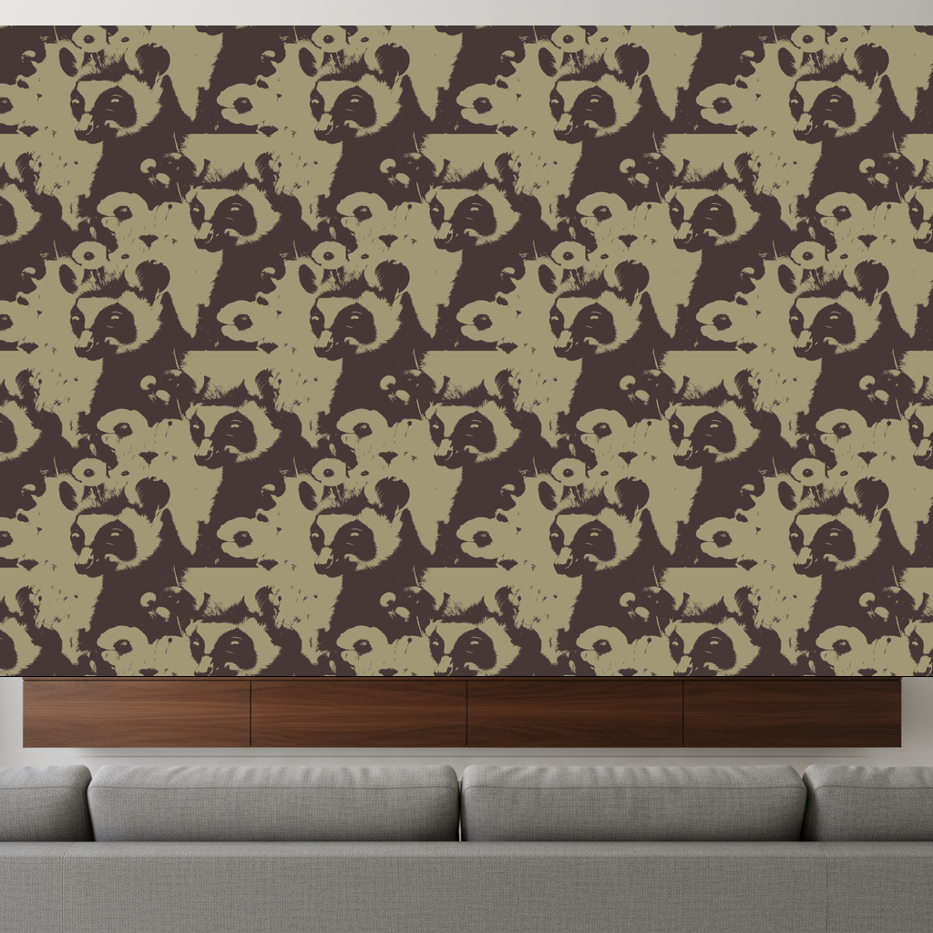 Lemurs Daydream in Claret — residential