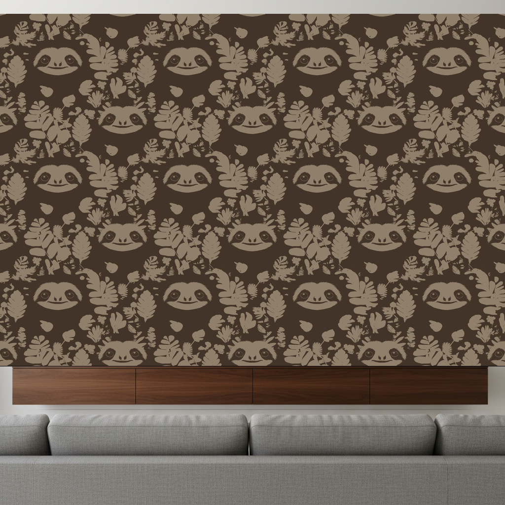 Sloths Daydream in Terracotta — residential